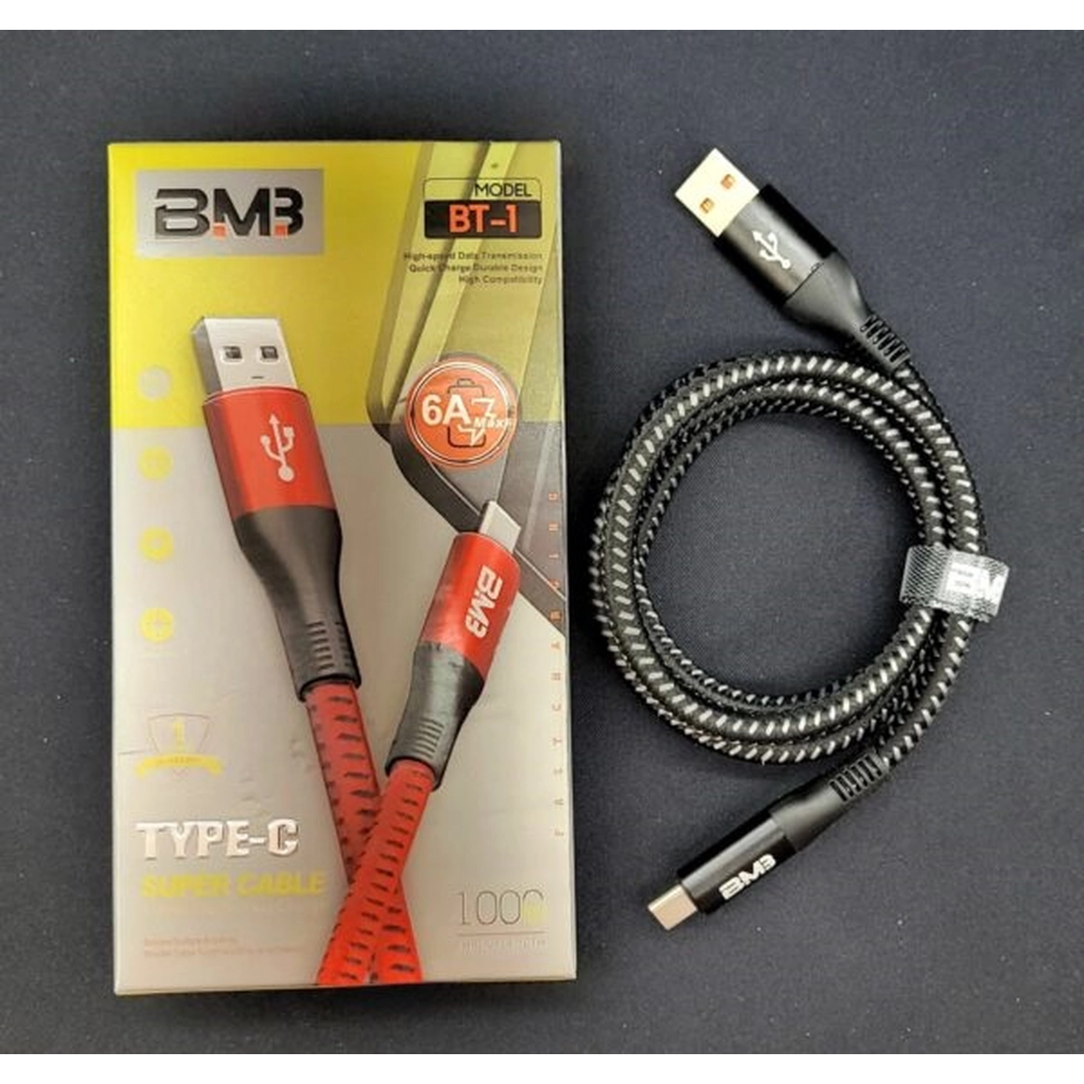 1-25.webp کابل شارژ BMB TAPE C - تصویر 1