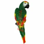 سایز مجسمه دیواری طوطی سبز
